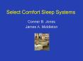 Select Comfort Sleep Systems PowerPoint PPT Presentation