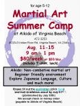 for age 512 Martial Art Summer Camp at Aikido of Virginia Beach 4723253 6220G Indian River Rd, Virgi PowerPoint PPT Presentation