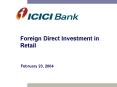 Foreign Direct Investment in Retail PowerPoint PPT Presentation