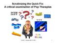 Scrutinizing the Quick Fix: PowerPoint PPT Presentation