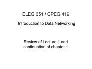 ELEG 651 CPEG 419