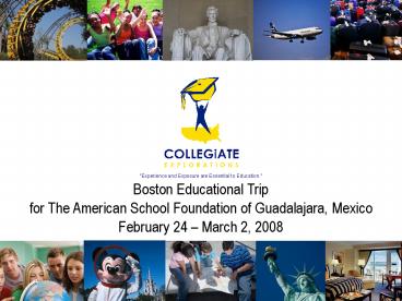 Boston Educational Trip