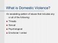What is Domestic Violence PowerPoint PPT Presentation
