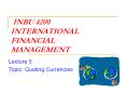 INBU 4200 INTERNATIONAL FINANCIAL MANAGEMENT PowerPoint PPT Presentation