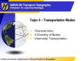 Topic 3 Transportation Modes PowerPoint PPT Presentation