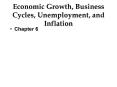 Economic Growth, Business Cycles, Unemployment, and Inflation PowerPoint PPT Presentation