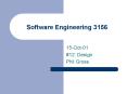 Software Engineering 3156 PowerPoint PPT Presentation