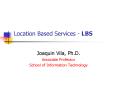 Location Based Services LBS PowerPoint PPT Presentation