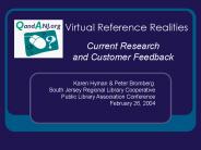 Virtual Reference Realities