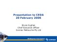 Presentation to CEDA 20 February 2006 PowerPoint PPT Presentation