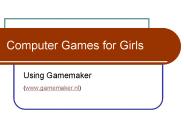 Computer Games for Girls