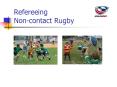 Refereeing Noncontact Rugby PowerPoint PPT Presentation