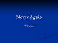 Never Again PowerPoint PPT Presentation