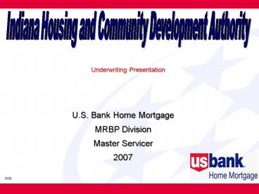 Underwriting Presentation