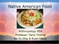 Native American Food PowerPoint PPT Presentation