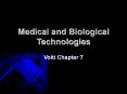 Medical and Biological Technologies PowerPoint PPT Presentation