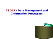 CS 317 - Data Management and Information Processing