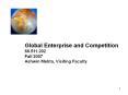 Introduction to International Business Strategy PowerPoint PPT Presentation