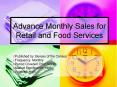 Advance Monthly Sales for Retail and Food Services PowerPoint PPT Presentation