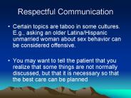Respectful Communication
