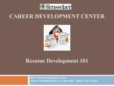 CAREER DEVELOPMENT CENTER