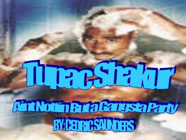 Aint Nottin But a Gangsta Party