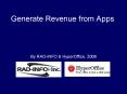 Generate Revenue from Apps PowerPoint PPT Presentation