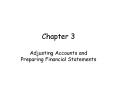 Adjusting Accounts and Preparing Financial Statements PowerPoint PPT Presentation