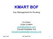 KMART BOF