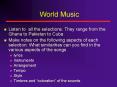 World Music PowerPoint PPT Presentation