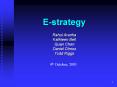 E-strategy PowerPoint PPT Presentation