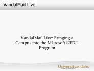 VandalMail Live