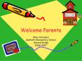 Welcome Parents PowerPoint PPT Presentation
