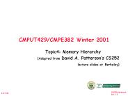 CMPUT429/CMPE382 Winter 2001