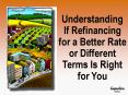 Understanding If Refinancing for a Better Rate or Different Terms Is Right for You PowerPoint PPT Presentation