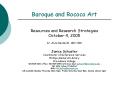 Baroque and Rococo Art PowerPoint PPT Presentation