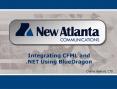Integrating CFML and .NET Using BlueDragon PowerPoint PPT Presentation