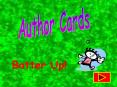 Author Cards PowerPoint PPT Presentation