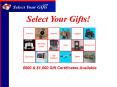 Select Your Gifts PowerPoint PPT Presentation