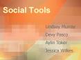 Social Tools PowerPoint PPT Presentation