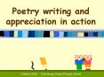 Poetry writing and appreciation in action PowerPoint PPT Presentation