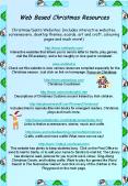 Web Based Christmas Resources ChristmasSanta Websites: includes interactive websites, screensavers, PowerPoint PPT Presentation