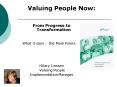From Progress to Transformation PowerPoint PPT Presentation