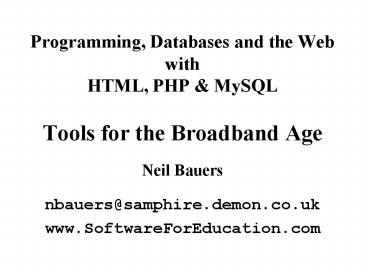 presentation player overlay