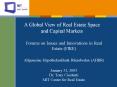A Global View of Real Estate Space and Capital Markets PowerPoint PPT Presentation