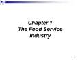 Chapter 1 The Food Service Industry PowerPoint PPT Presentation