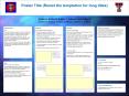 Poster Title Resist the temptation for long titles PowerPoint PPT Presentation