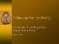 Achieving Healthy Eating PowerPoint PPT Presentation