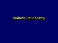 Diabetic Retinopathy PowerPoint PPT Presentation