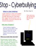 Stop Cyberbullying PowerPoint PPT Presentation